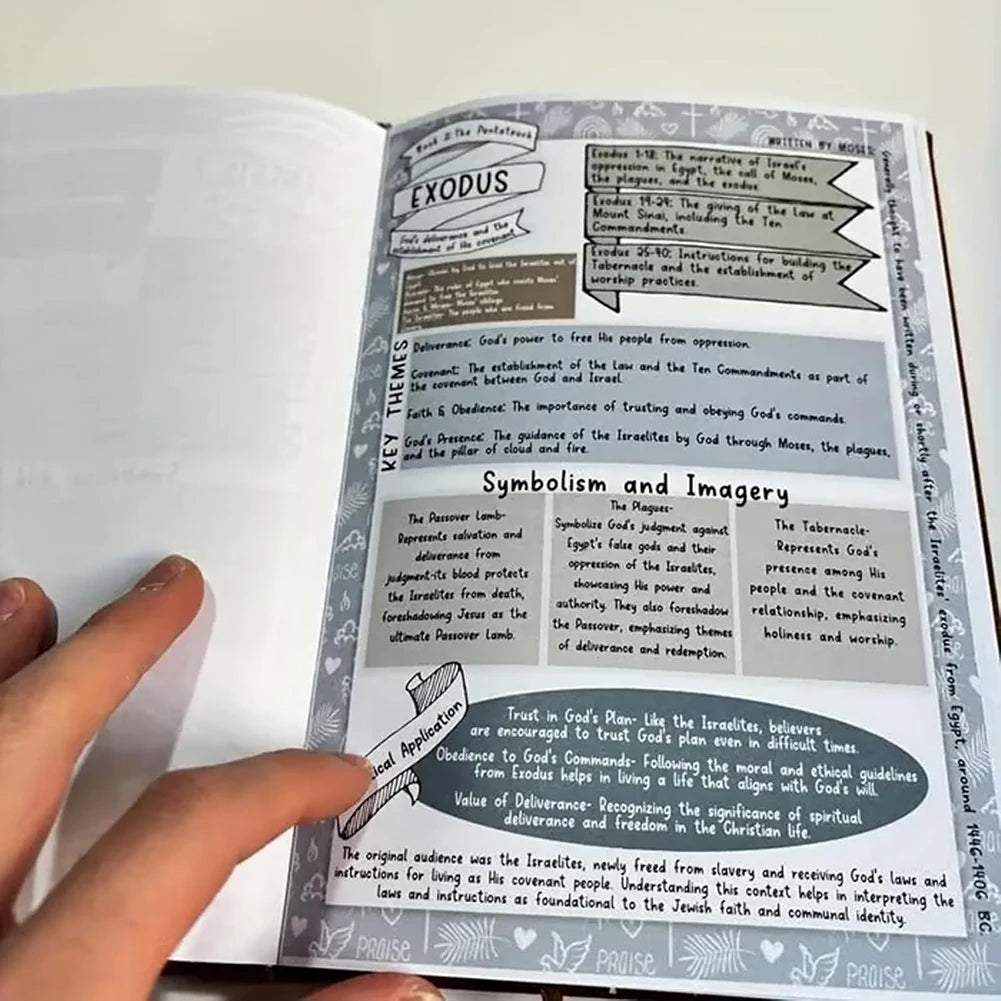 Bible Book Summary Guide 4 languages